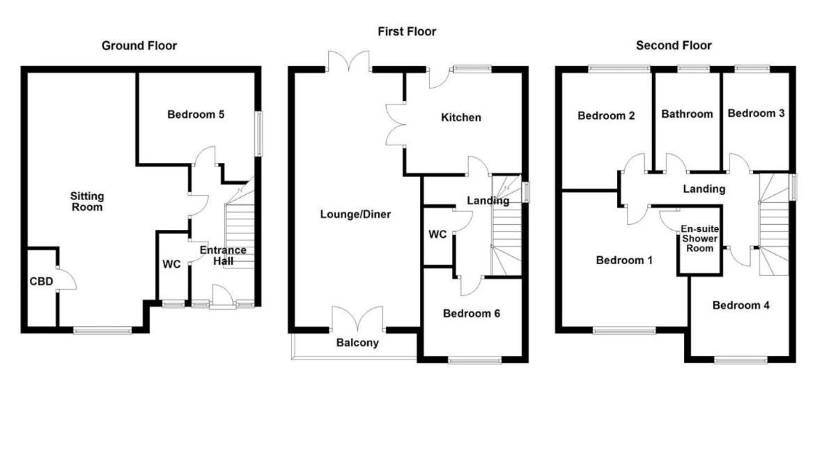 Willa House Of Kaima - 6 Bed Detached Dewsbury Zewnętrze zdjęcie